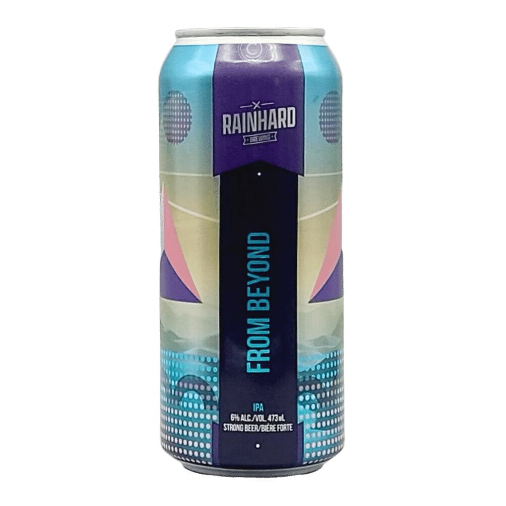 From Beyond Hazy IPA by Rainhard Brewing Company, beer label
