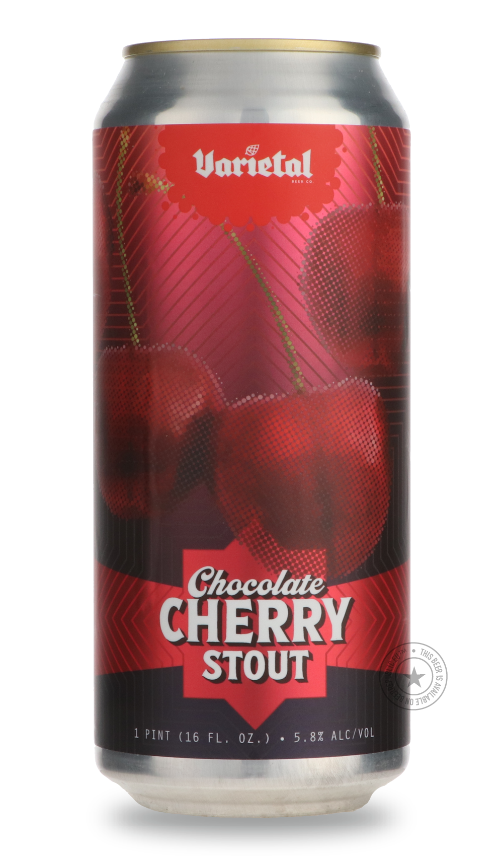 Chocolate Cherry Stout by Varietal Beer Company, beer label