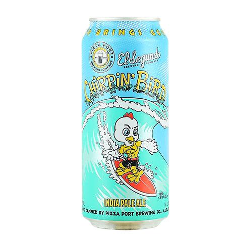 Pizza Port / El Segundo Chirpin’ Bird by Pizza Port Brewing Co., beer label