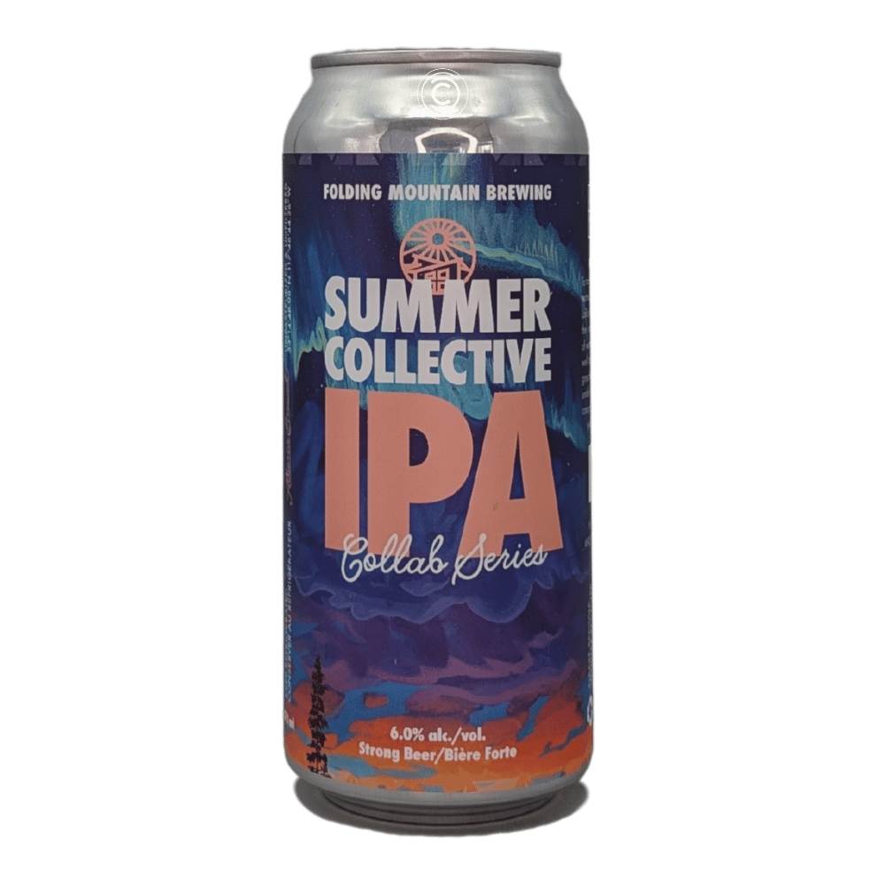 Summer Collective IPA # 8 West Coast IPA by Folding Mountain Brewing, beer label