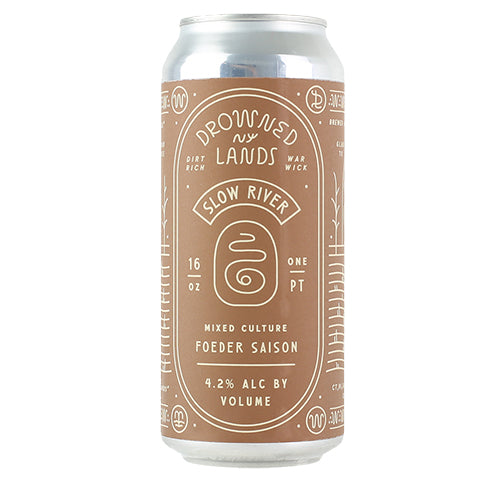 Drowned Lands Slow River Saison by The Drowned Lands Brewery, beer label