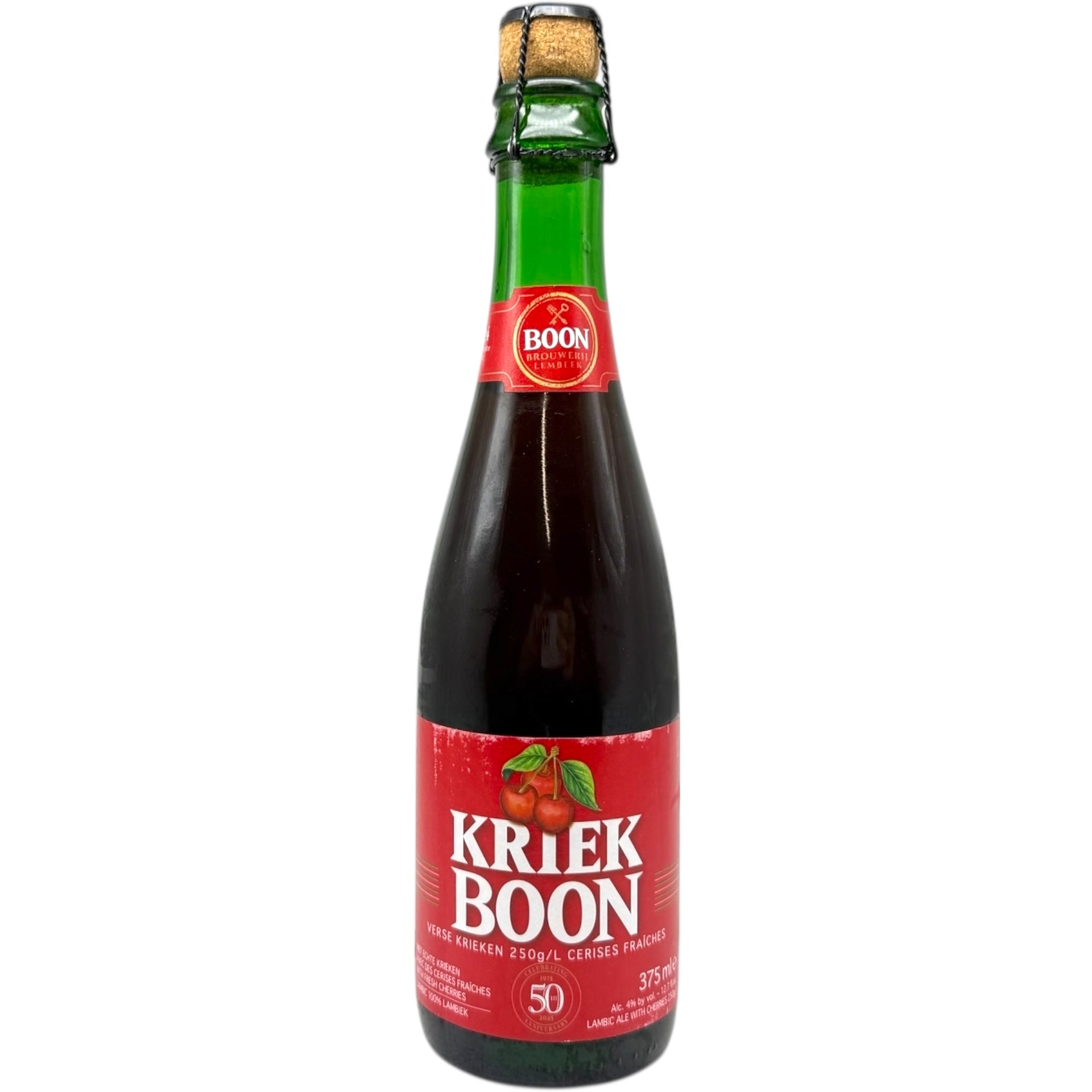 Boon Kriek by Boon, beer label