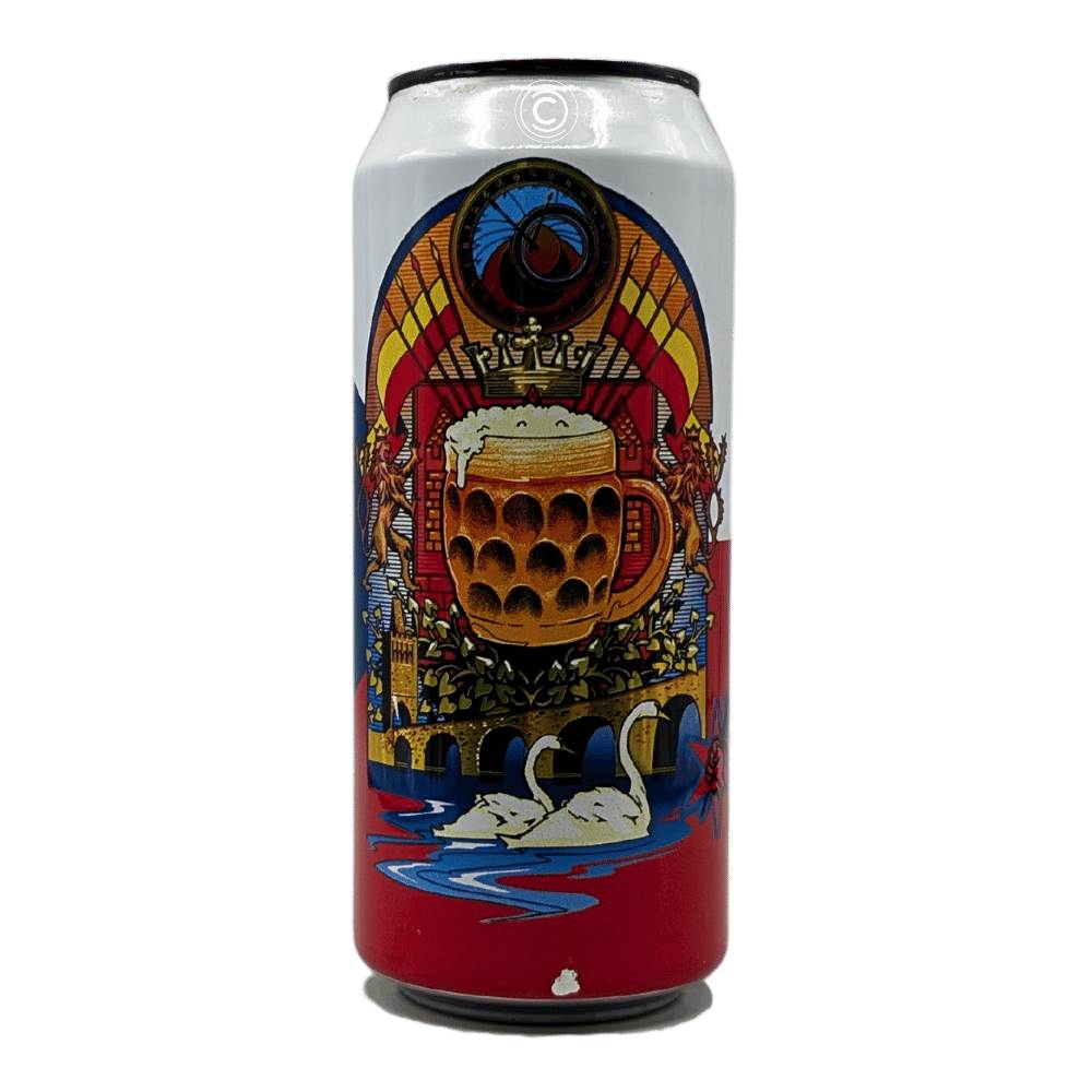 Pragueress Czech-Style Dark Lager by Revolution Brewing, beer label