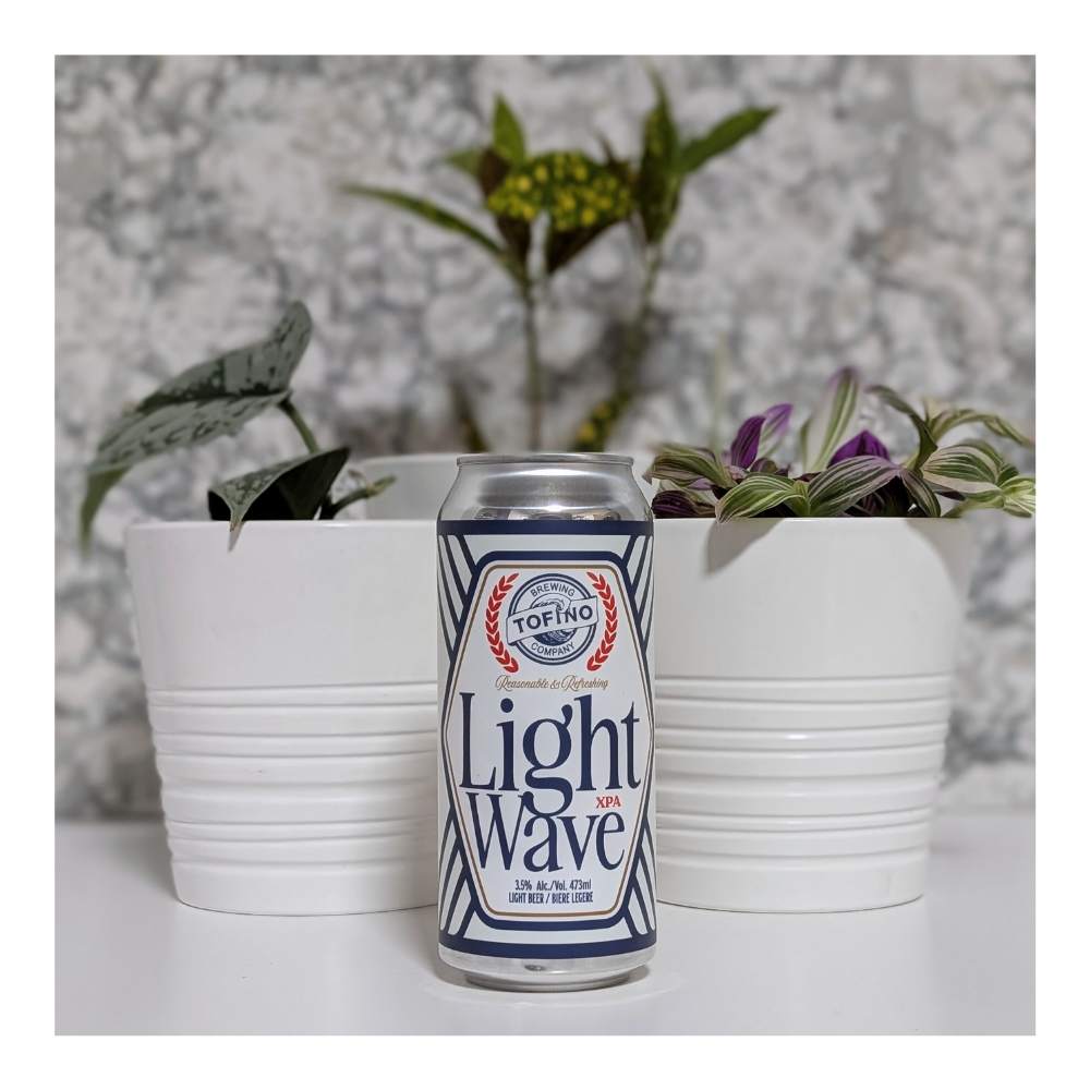 Light Wave XPA Pale Ale by Tofino Brewing Co., beer label