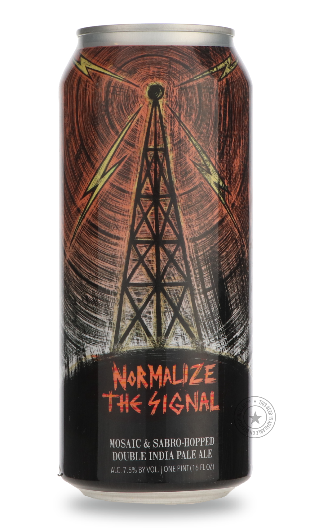 Normalize The Signal by Hop Butcher For the World, beer label