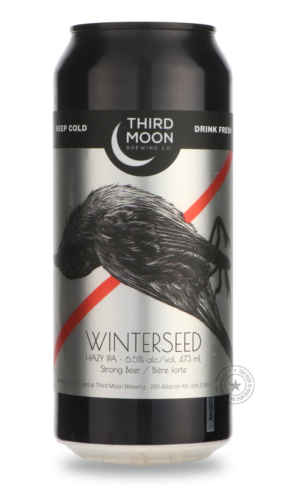 Winterseed by Third Moon, beer label