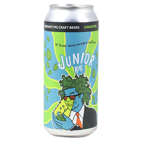 Radiant Pig Junior IPA by Radiant Pig Craft Beers, beer label