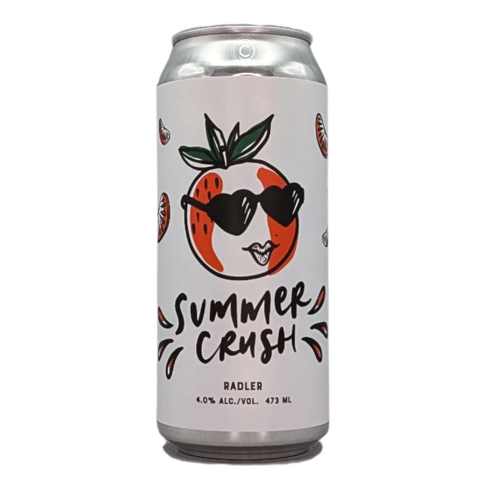 Summer Crush Radler by Best of Kin, beer label