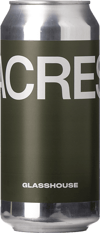 Acres by Glasshouse Beer Co, beer label