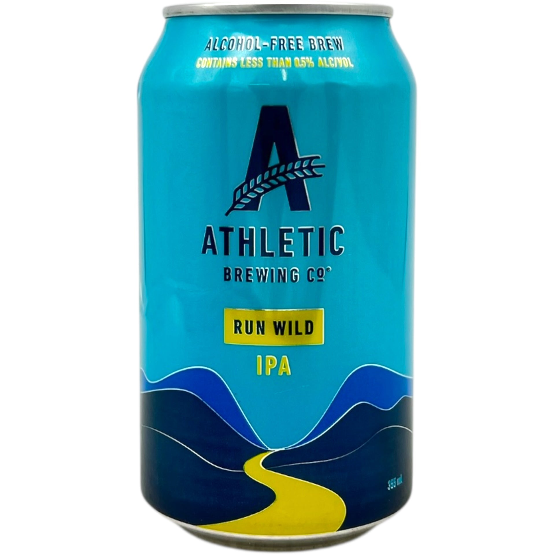 Athletic Brewing Co Run Wild by Athletic Brewing Company, beer label