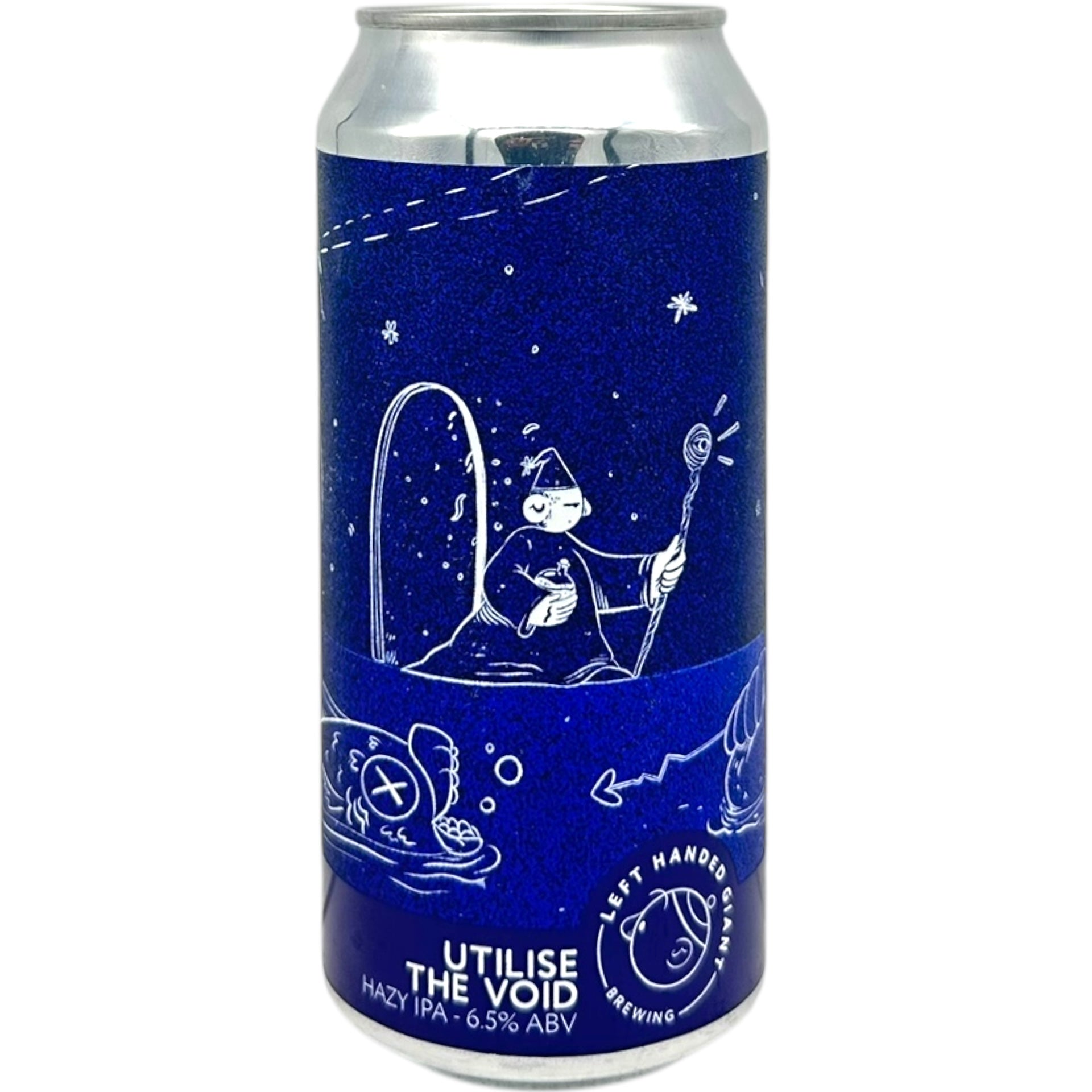 Left Handed Giant Utilise The Void by Left Handed Giant, beer label