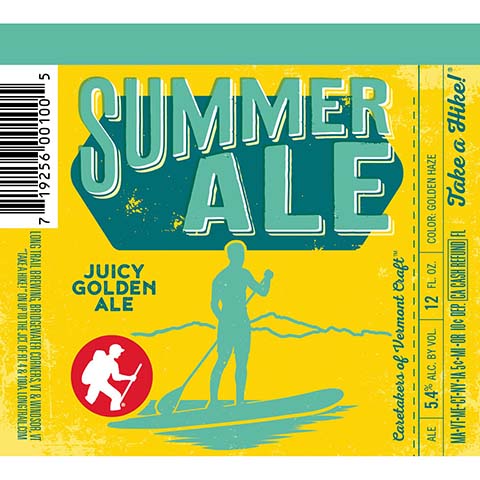Long Trail Summer Ale by Long Trail Brewing Co, beer label