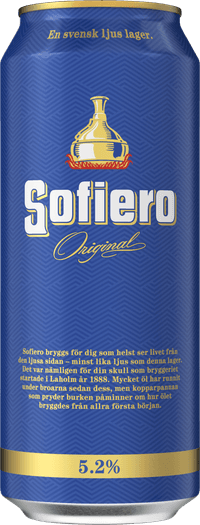 Sofiero Original by Kopparbergs Bryggeri, beer label