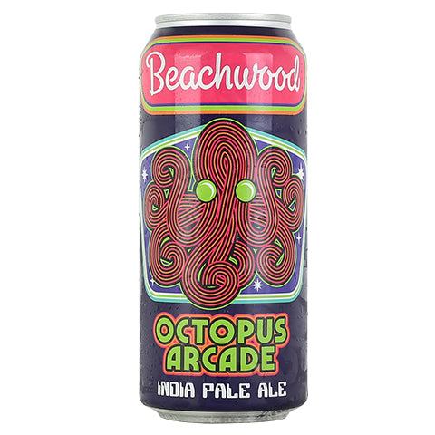 Beachwood Octopus Arcade IPA by Beachwood Brewing, beer label