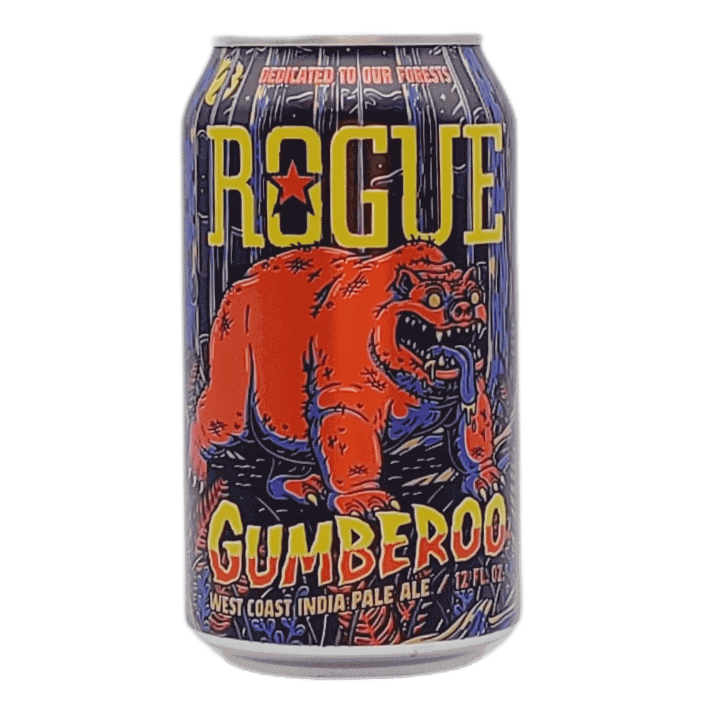 Gumberoo by Rogue, beer label