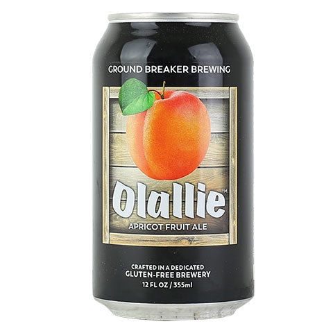 Ground Breaker Olallie Apricot Ale by Ground Breaker Brewing, beer label