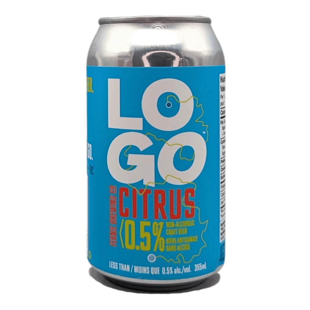 LOGO Citrus Non-Alcoholic Lager by Fernie Brewing Co, beer label
