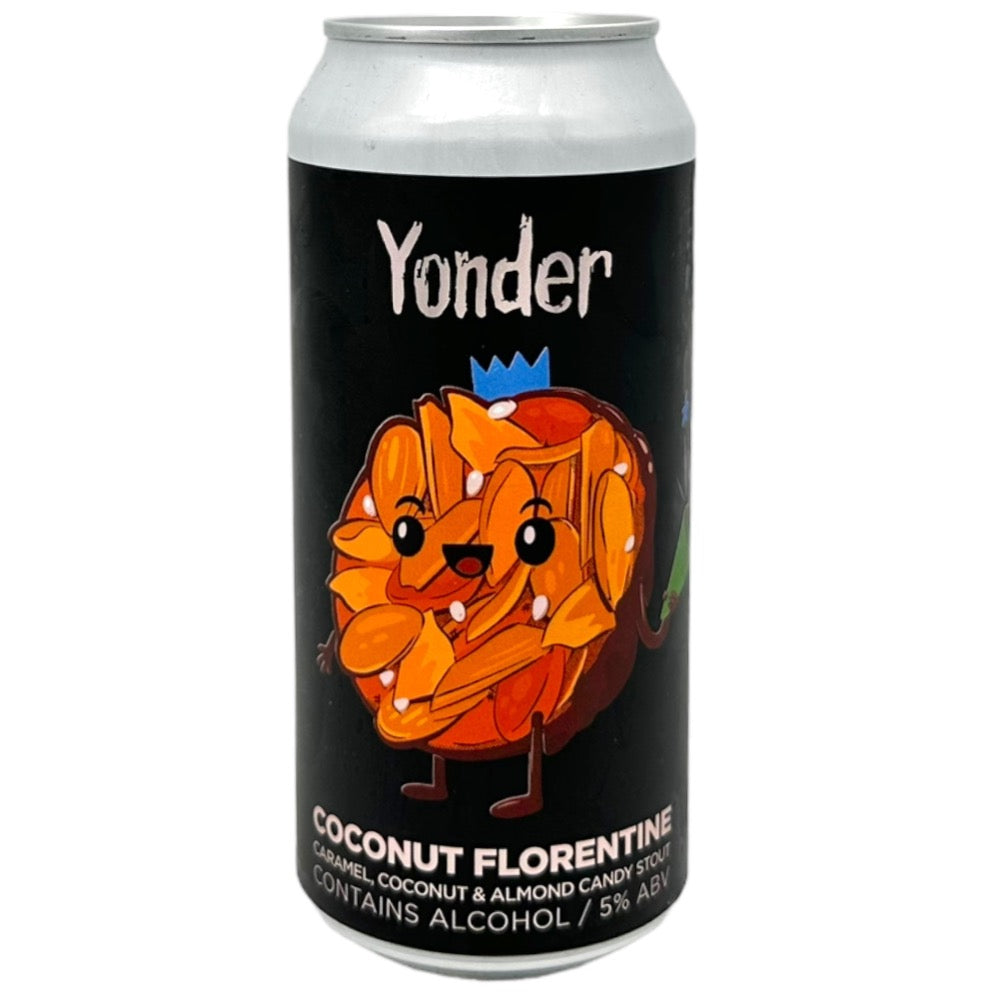 Yonder Coconut Florentine by Yonder Brewing & Blending, beer label