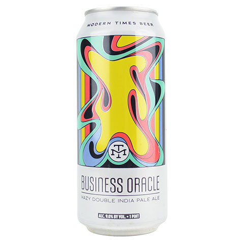 Modern Times Business Oracles Hazy DIPA by Modern Times Beer, beer label