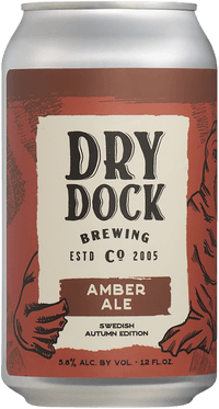 Amber Autumn Ale by Dry Dock Brewing Company, beer label