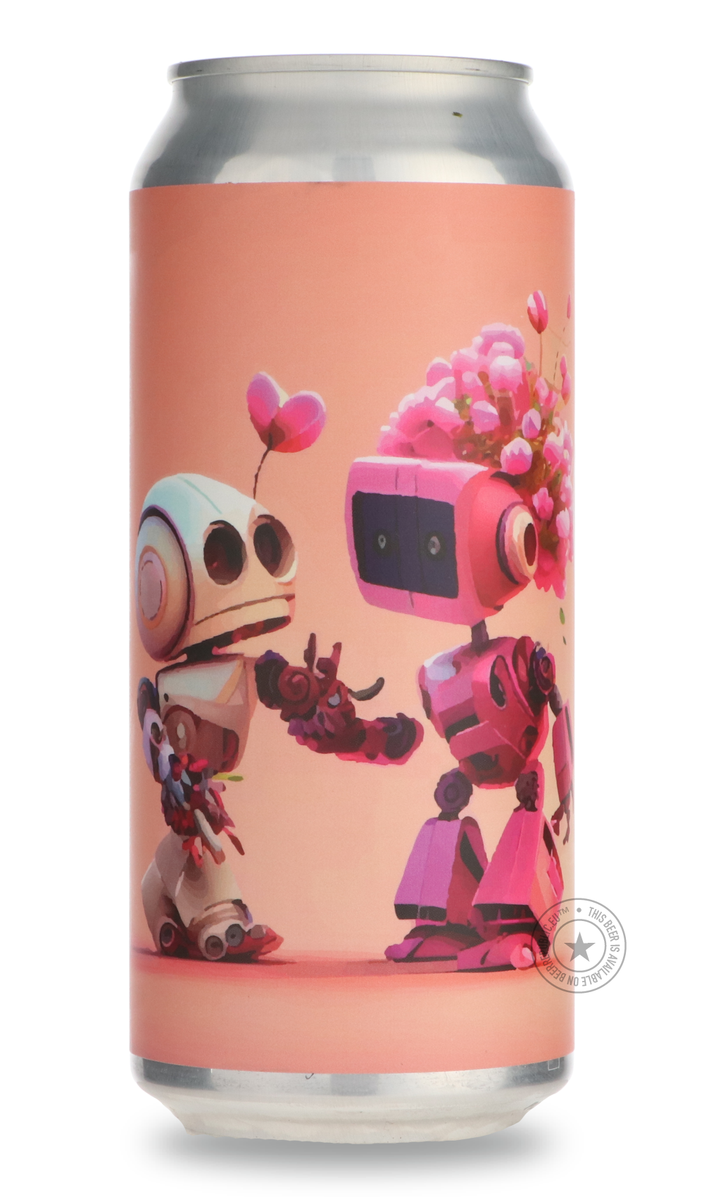 Robot Love by Tin Barn, beer label