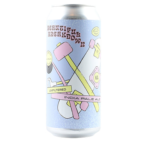 Wondrous Beautiful Breakdown IPA by Wondrous Brewing Company, beer label