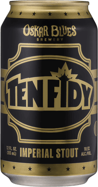 Ten Fidy Oskar Blues Brewery by Oskar Blues Brewery, beer label