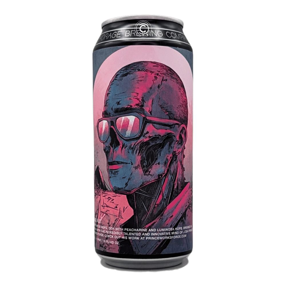 Prince Hazy IPA by Anchorage Brewing, beer label