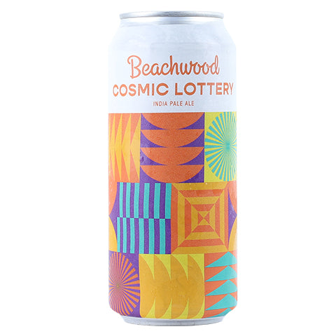 Beachwood Cosmic Lottery IPA by Beachwood Brewing, beer label