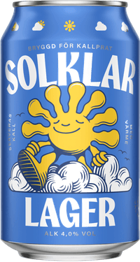 Solklar Lager by Spendrups Bryggeri, beer label