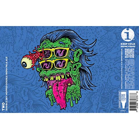 Imprint Two DDH DIPA by Imprint Beer Company, beer label