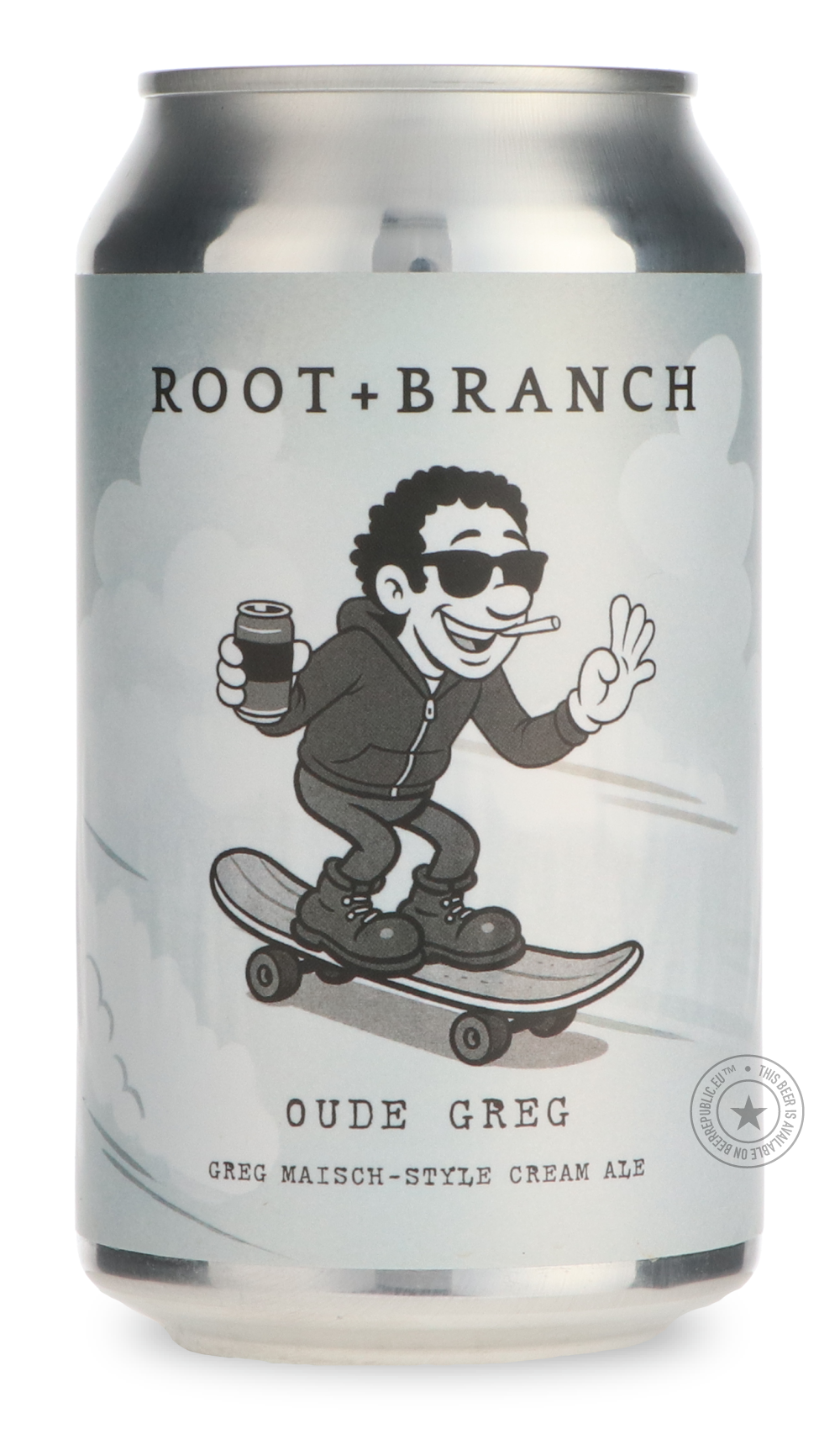 Oude Greg by Root + Branch, beer label