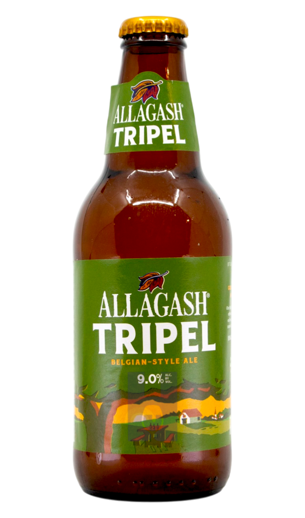 Allagash Tripel by Allagash Brewing Company, beer label