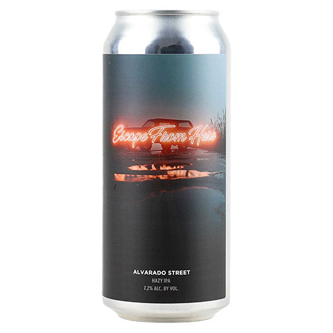 Alvarado Street Escape From Here IPA by Alvarado Street Brewery, beer label