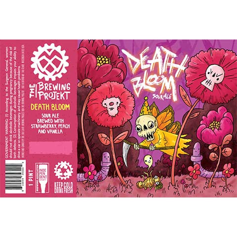 The Brewing Projekt Death Bloom Sour by The Brewing Projekt, beer label
