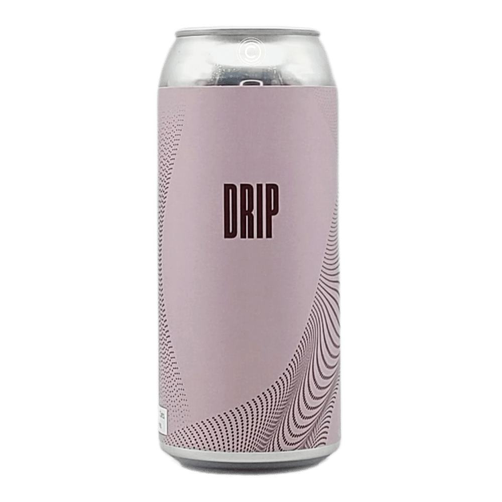 Drip Coffee Stout by Superflux Beer Company, beer label