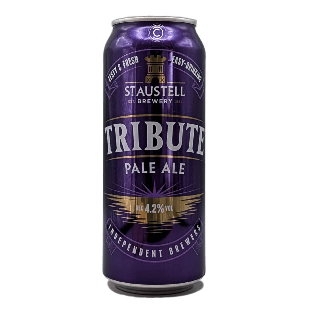 Tribute Pale Ale by St Austell Brewery, beer label