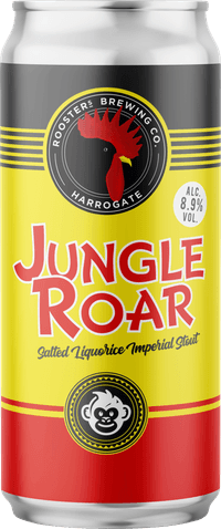 Jungle Roar by Rooster's Brewing Co, beer label