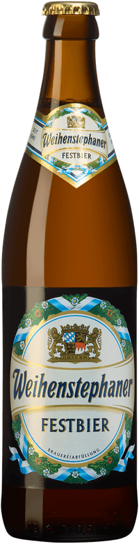 Weihenstephaner Festbier by Weihenstephan, beer label