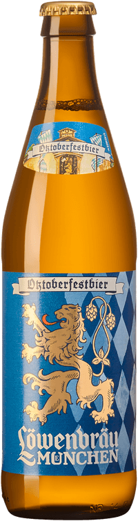 Löwenbräu Oktoberfestbier by Anheuser-Busch InBev, beer label