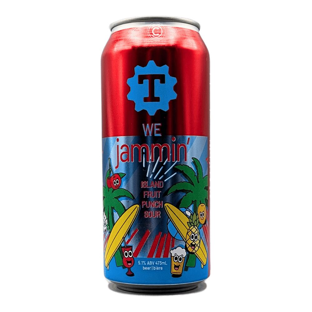 We Jammin' Island Fruit Punch Sour by Taylight Brewing Inc., beer label