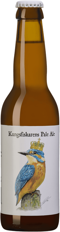 Kungsfiskarens Pale Ale by Bryggkonst Örebro, beer label