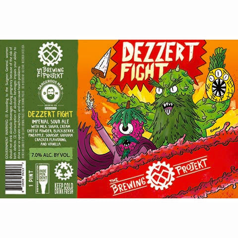 The Brewing Projekt Dezzert Fight Imperial Sour Ale by The Brewing Projekt, beer label