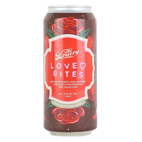 Bruery Love Bites Bourbon Barrel-Aged Imperial Stout (2022 Edition) by The Bruery, beer label
