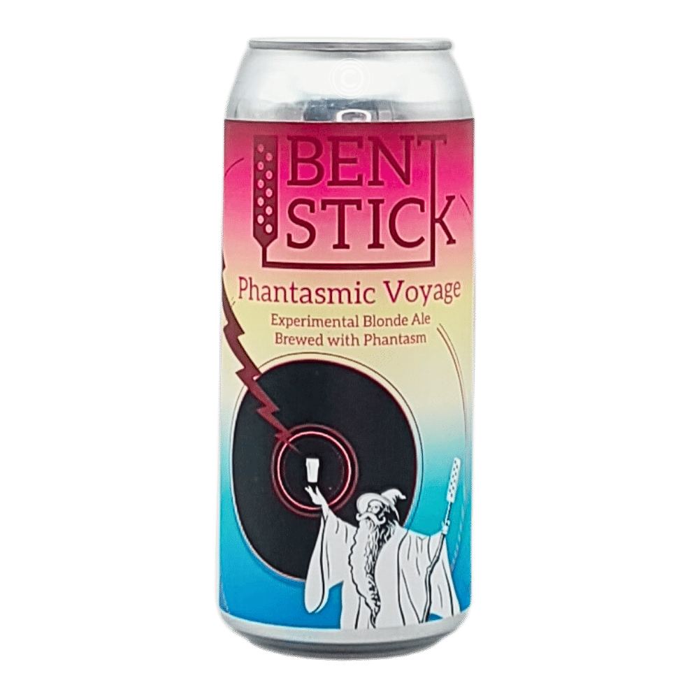 Phantasmic Voyage Blonde Ale by Bent Stick Brewing Co., beer label
