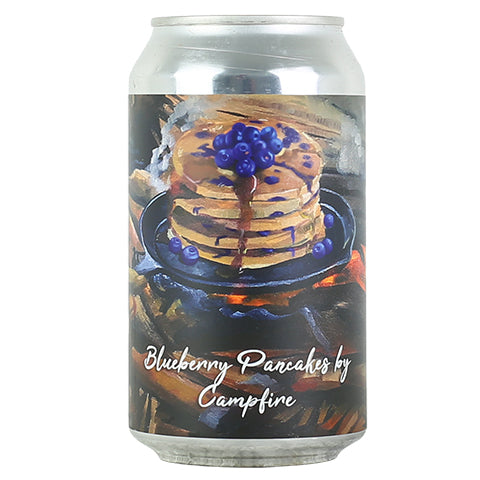 Timber Ales Blueberry Pancakes By Campfire Stout by Timber Ales, beer label