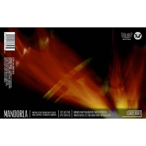 Twelve Percent Mandorla Imperial Stout by Twelve Percent Beer Project, beer label