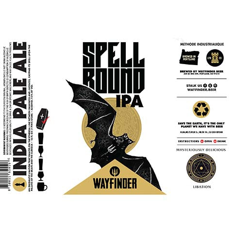Wayfinder Spellbound IPA by Wayfinder Beer, beer label