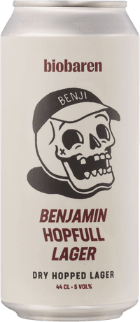 Benjamin Hopfull by Ängöl, beer label
