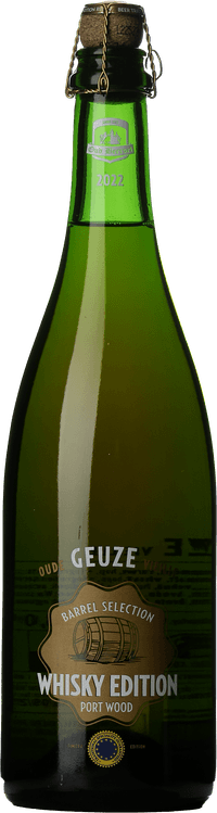 Oude Geuze Whisky Edition 2022 by Oud Beersel, beer label